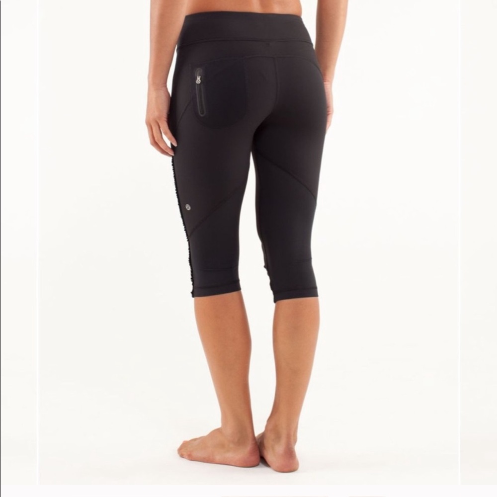 Lululemon Running With My Homies Crops